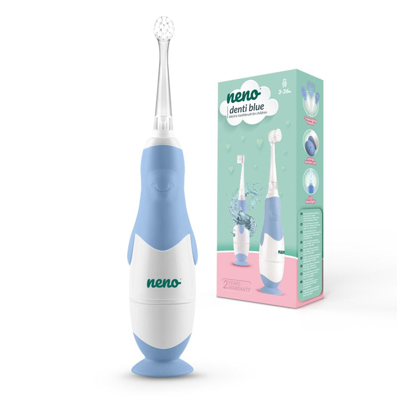 NENO ELEKTRYCZNA SZCZOTECZKA DZIECIĘCA DENTI BLUE – zdjęcie 3