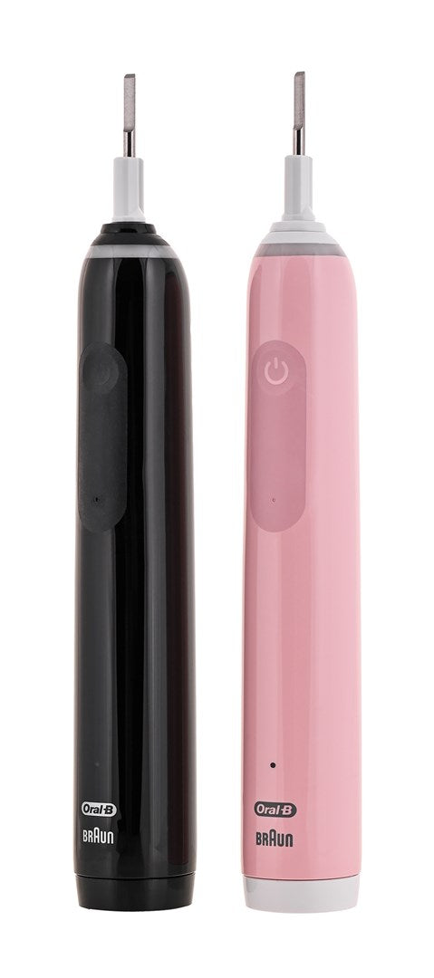 Szczoteczka Oral-B Pro 3 3900N Black/Pink +2 rączka – zdjęcie 3