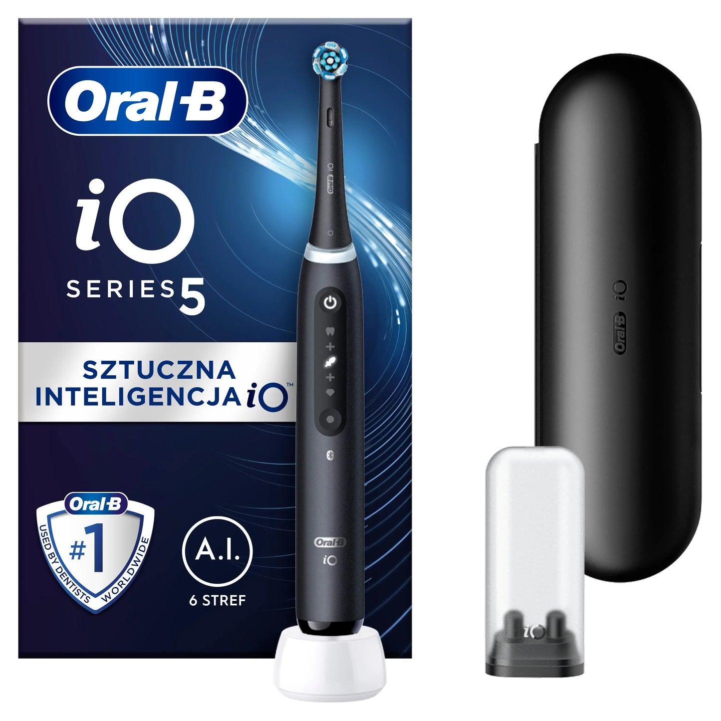 Braun Oral-B Szczoteczka elektryczna iO5 Matt Black