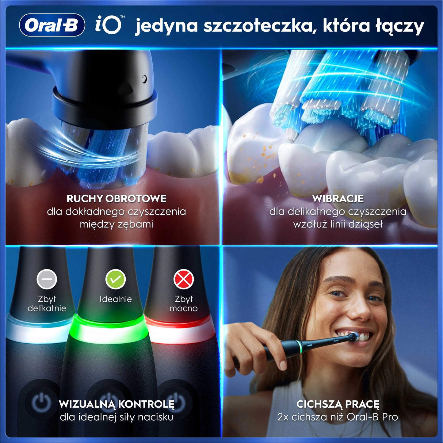 Braun Oral-B Szczoteczka elektryczna iO5 Matt Black